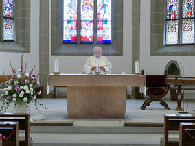 Dekanatskonferenz in St. Crescentius, Naumburg (Foto: Karl-Franz Thiede)